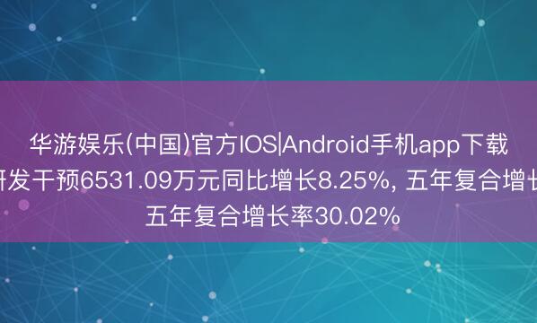 华游娱乐(中国)官方IOS|Android手机app下载 中科环保研发干预6531.09万元同比增长8.25%， 五年复合增长率30.02%