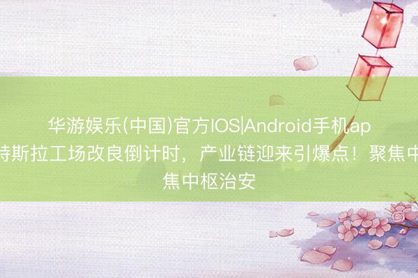 华游娱乐(中国)官方IOS|Android手机app下载 特斯拉工场改良倒计时，产业链迎来引爆点！聚焦中枢治安