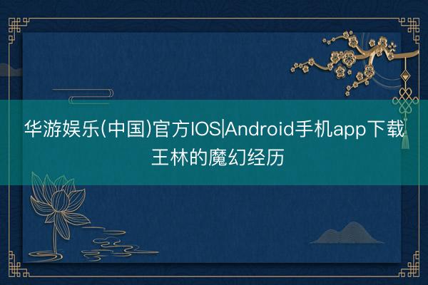 华游娱乐(中国)官方IOS|Android手机app下载 王林的魔幻经历